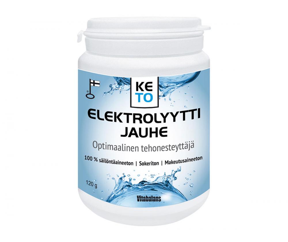 Vitabalans KETO Elektrolyyttijauhe, 120 g