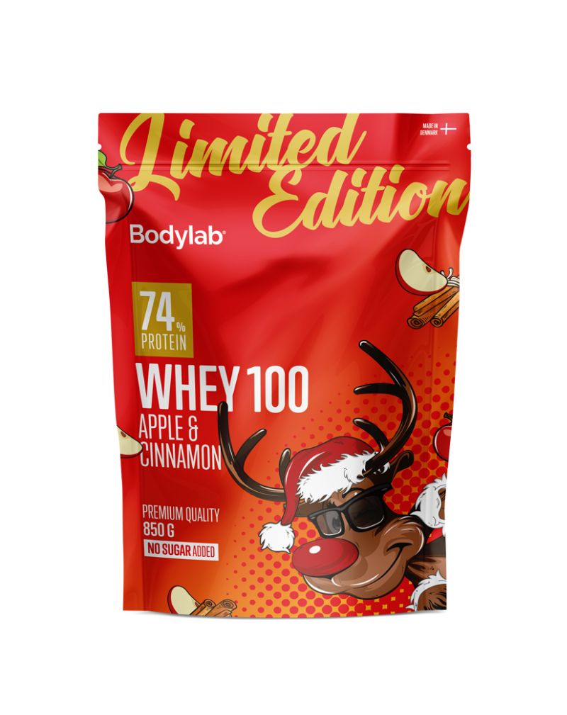 Bodylab Whey 100 Limited Edition, Apple & Cinnamon, 850 g