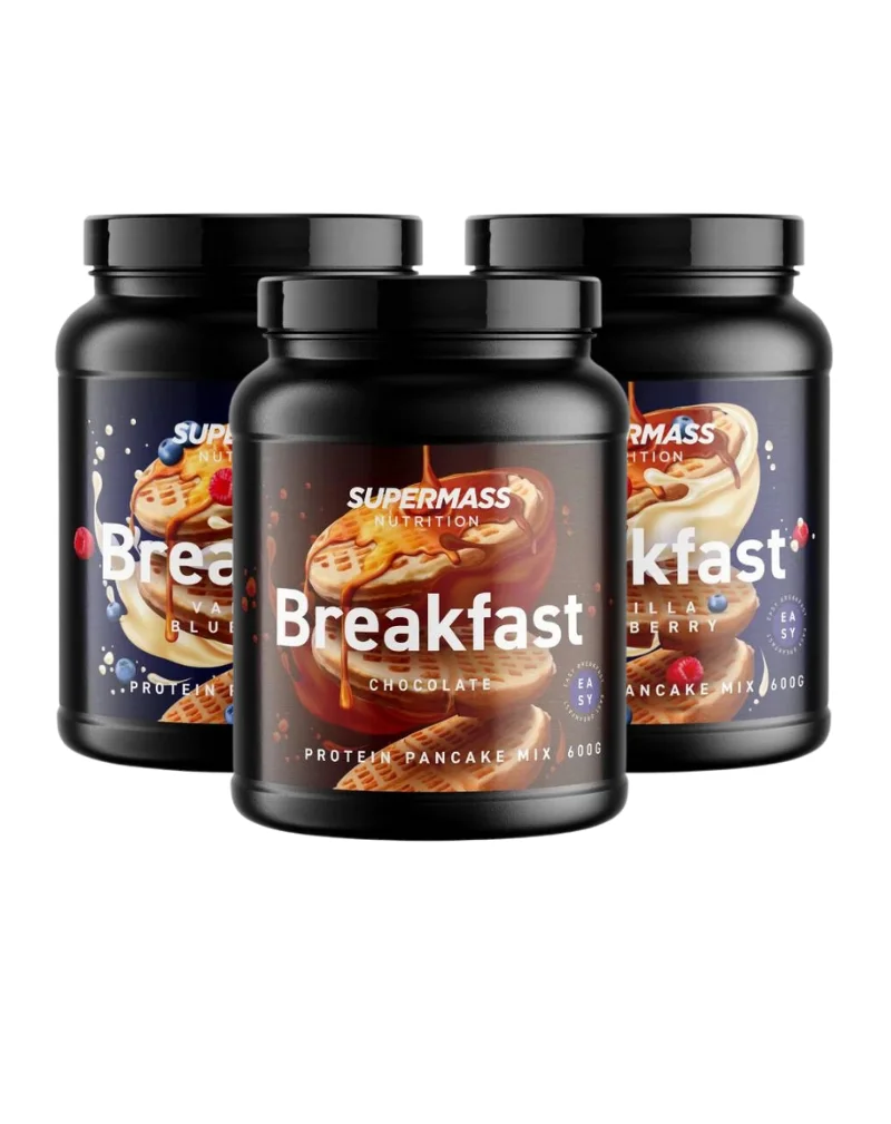 Big Buy: 3 kpl Supermass Nutrition BREAKFAST (1,8 kg)