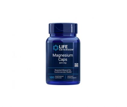 LifeExtension Magnesium Caps 500 mg, 100 kaps.