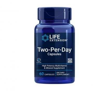 LifeExtension Two-Per-Day Capsules, 60 kaps. (01/23)