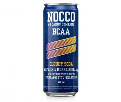 NOCCO BCAA Cloudy Soda, 330 ml