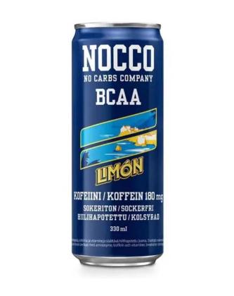 NOCCO BCAA Limón, 330 ml (Parasta ennen 01/2024)