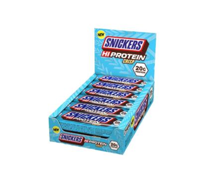 12 kpl Snickers Hi Protein Bar, Crisp (55 g)