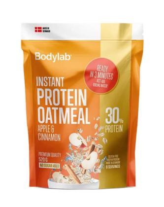 Bodylab Instant Protein Oatmeal, 520 g, Apple & Cinnamon