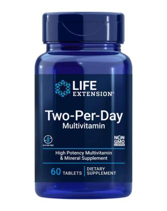 LifeExtension Two-Per-Day Tablets, 60 tabl.