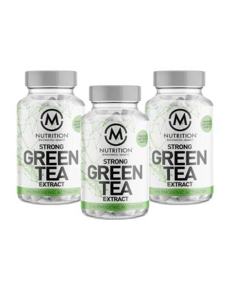 Big Buy: 3 kpl M-Nutrition Strong Green Tea Extract (360 kaps.)