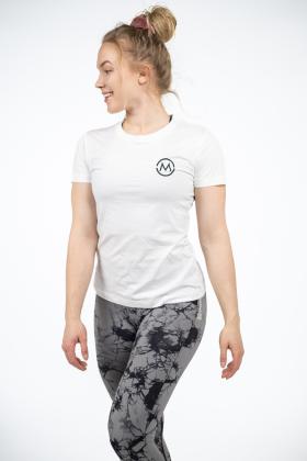 M-Sportswear Unisex Slim Fit T-paita, Valkoinen