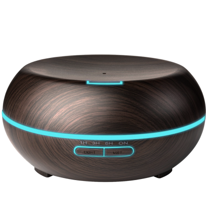 Puhdas+ Ultrasonic Aroma Diffuser (AD9, 200ml), Dark Wood