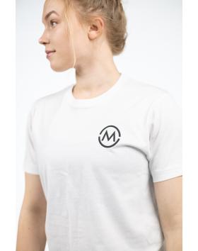 M-Sportswear Unisex T-paita, Valkoinen
