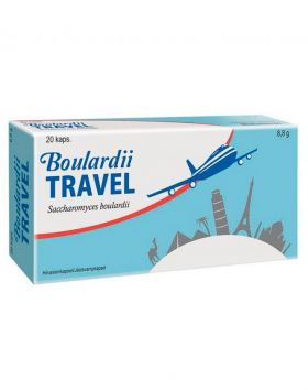 Boulardii Travel, 20 kaps. (päiväys 3/22)