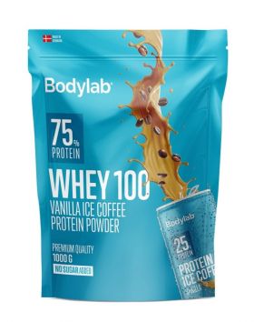 Bodylab Whey 100, 1 kg, Vanilla Ice Coffee