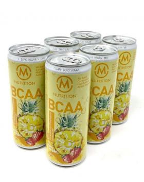 M-NUTRITION BCAA, Strawberry-Pineapple Lemonade 6-pack