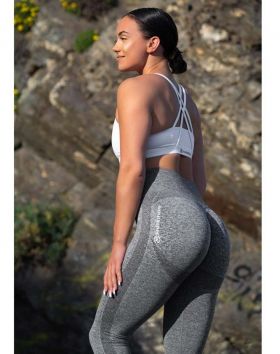 M-Sportswear Seamless Butt Booster tights, Grey
