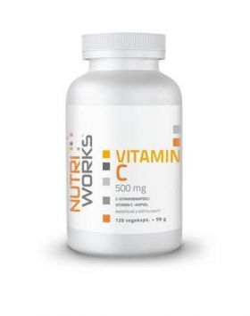 Nutri Works Vitamin C 500 mg, 120 kaps.