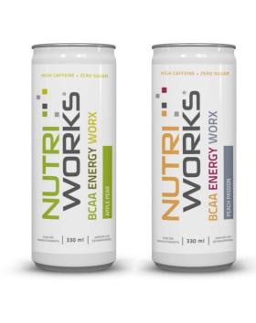 Nutri Works BCAA Energy Worx, 330 ml