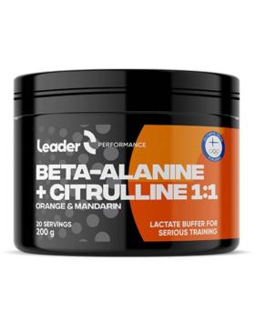 Leader Performance Beta-alanine + Citrulline 1:1, 200 g