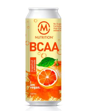 M-Nutrition BCAA-valmisjuoma, 330ml, Red Grapefruit Lemonade (09/24)