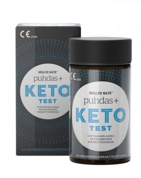 Puhdas+ KETO Test, 100 kpl (Poistotuote, 05/23)