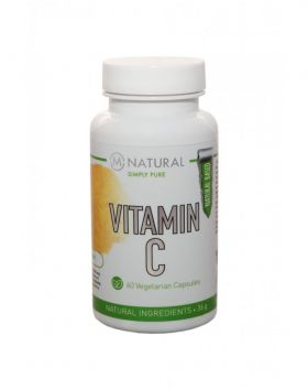 M-Natural Vitamin C (palmitate) 60 kaps. (päiväys 10/2023)