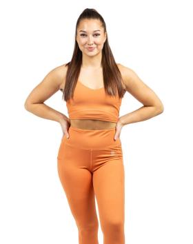 M-Sportswear Outlet Heart Bra, Burnt Orange