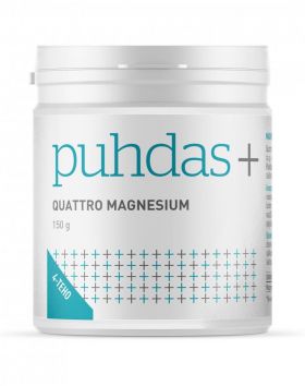 Puhdas+ Quattro Magnesium, 150 g