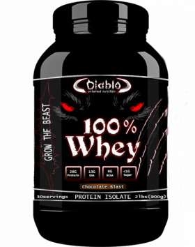 Diablo 100 % Whey 900 g, Chocolate Blast